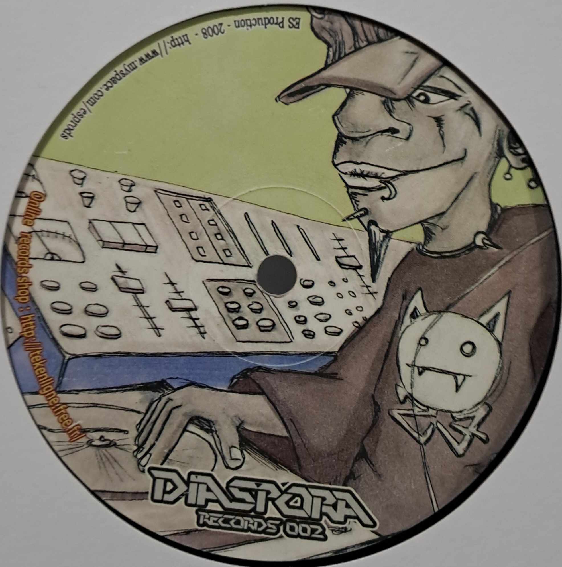 Diaspora 02 - vinyle freetekno